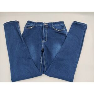 Fashion Nova High Rise Skinny Jeans Dark Wash Women's Size 1314